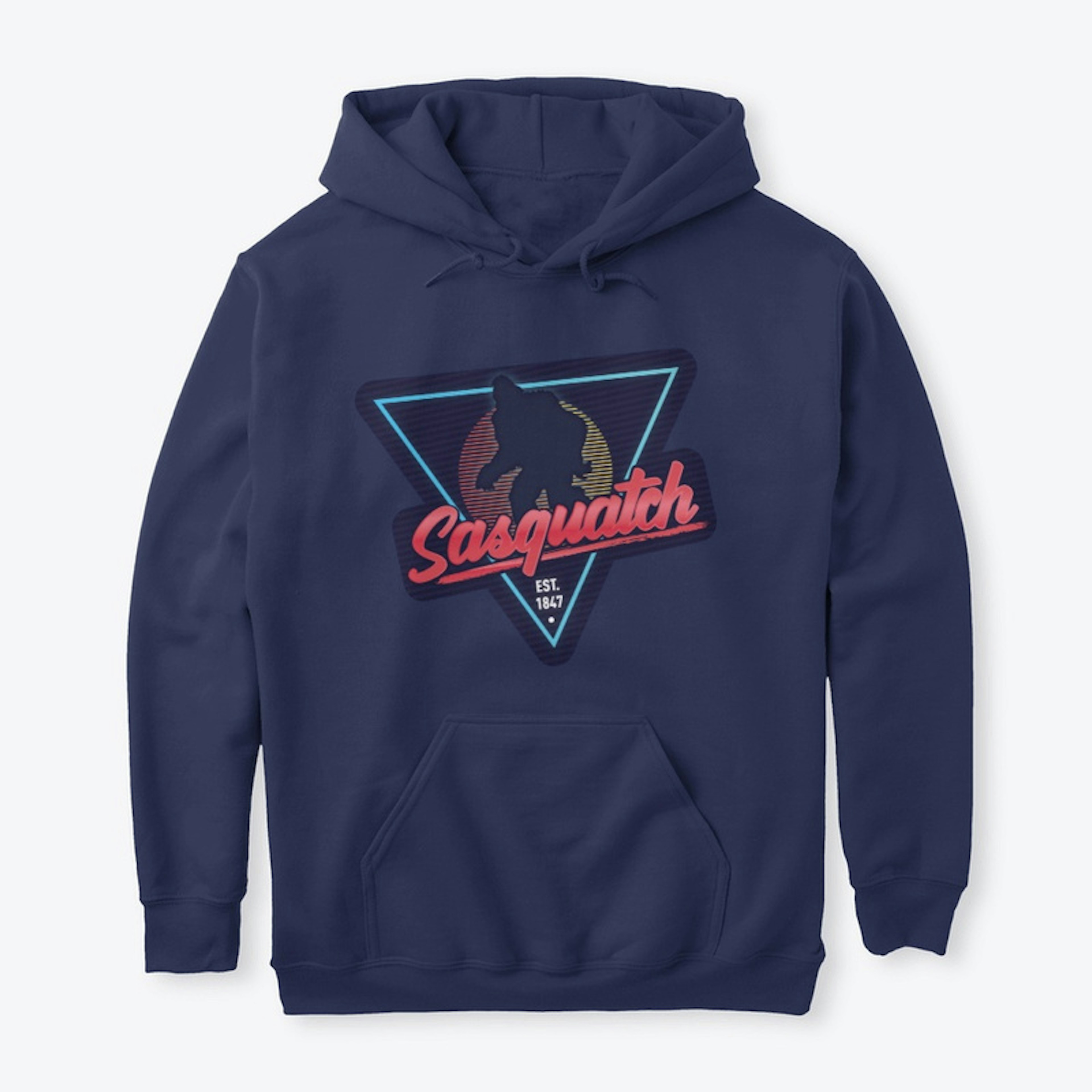 Retro 90's Sasquatch Shirts and Hoodie
