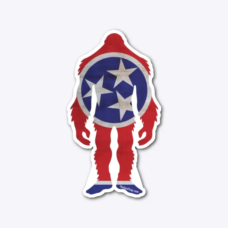 Tennessee Bigfoot Sticker