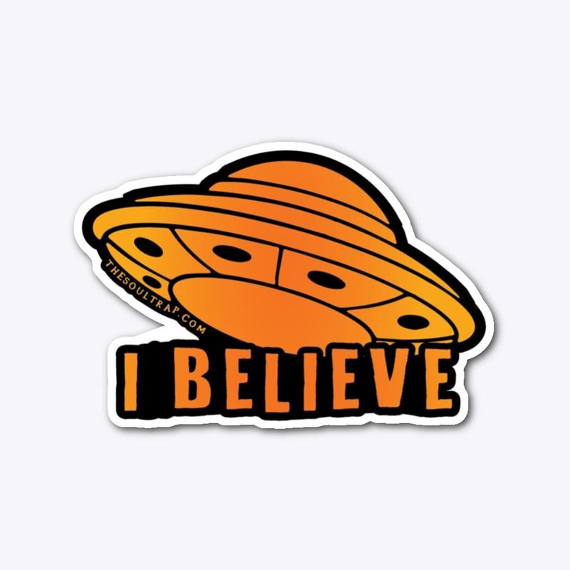 UFO - I Believe Sticker